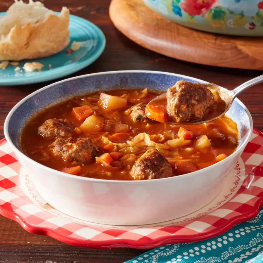 Italian Meatball Soup