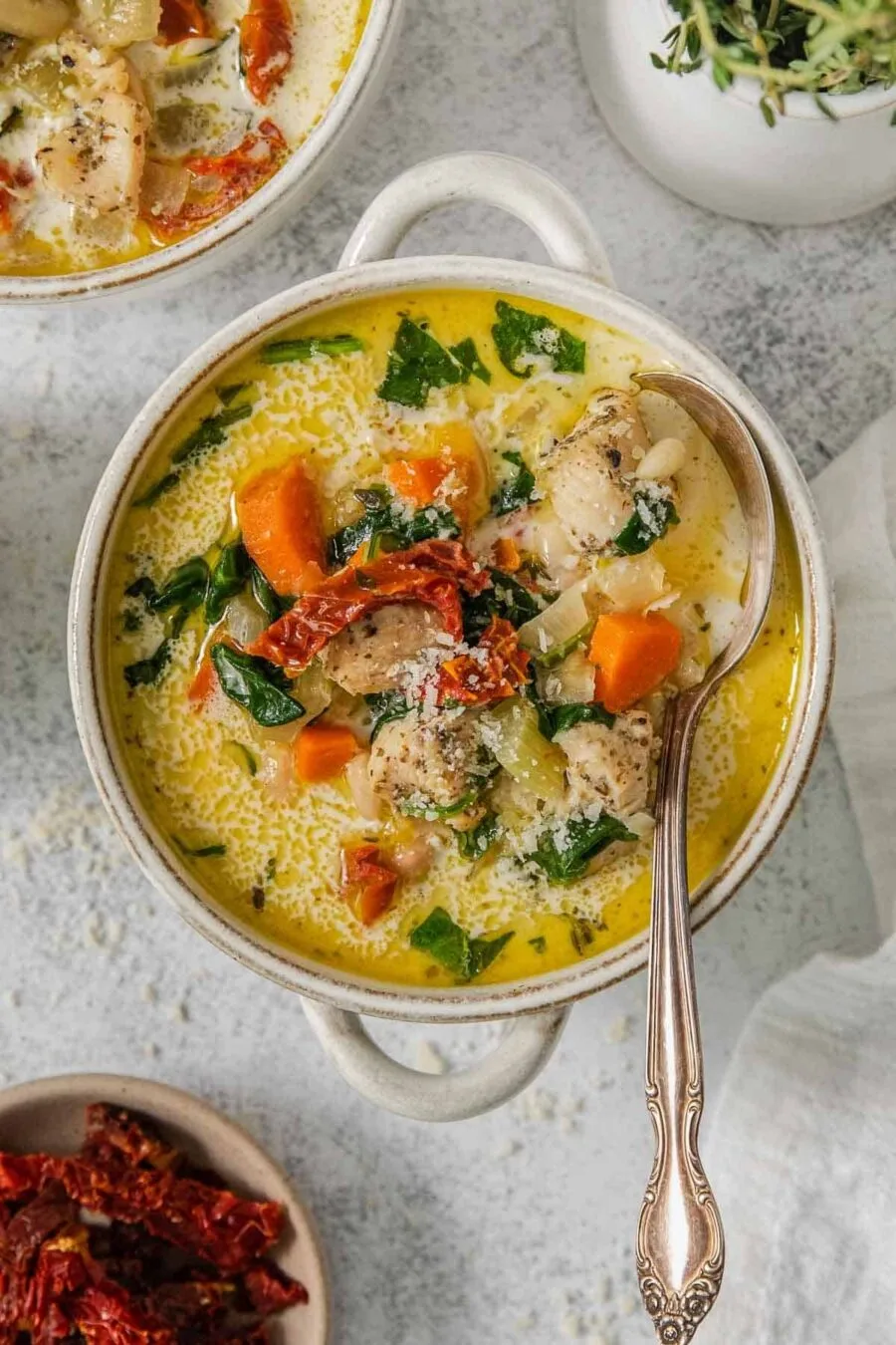 Tuscan Chicken Soup