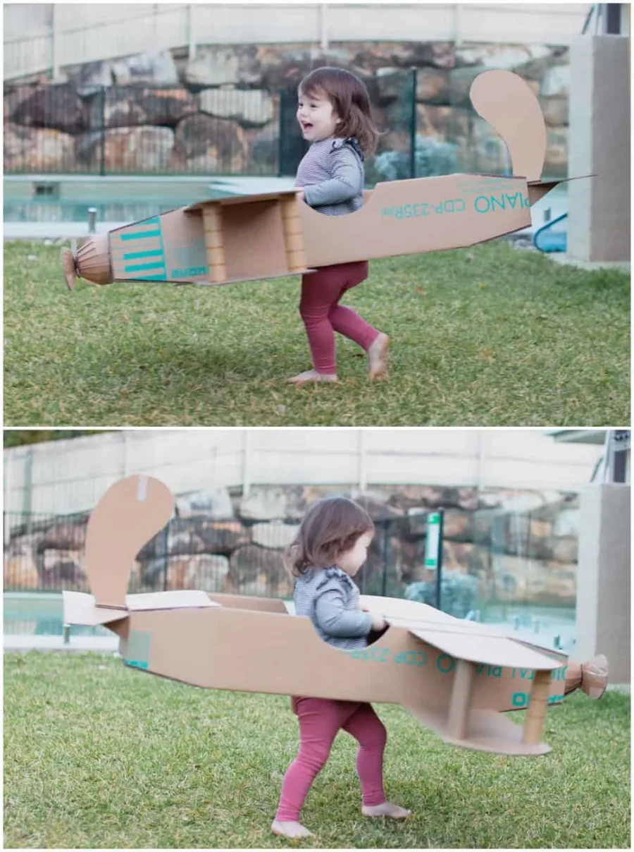 DIY Cardboard Plane