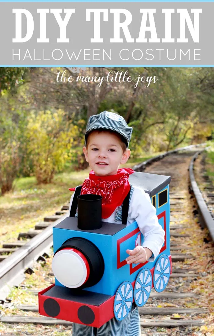 DIY Train Halloween Costume