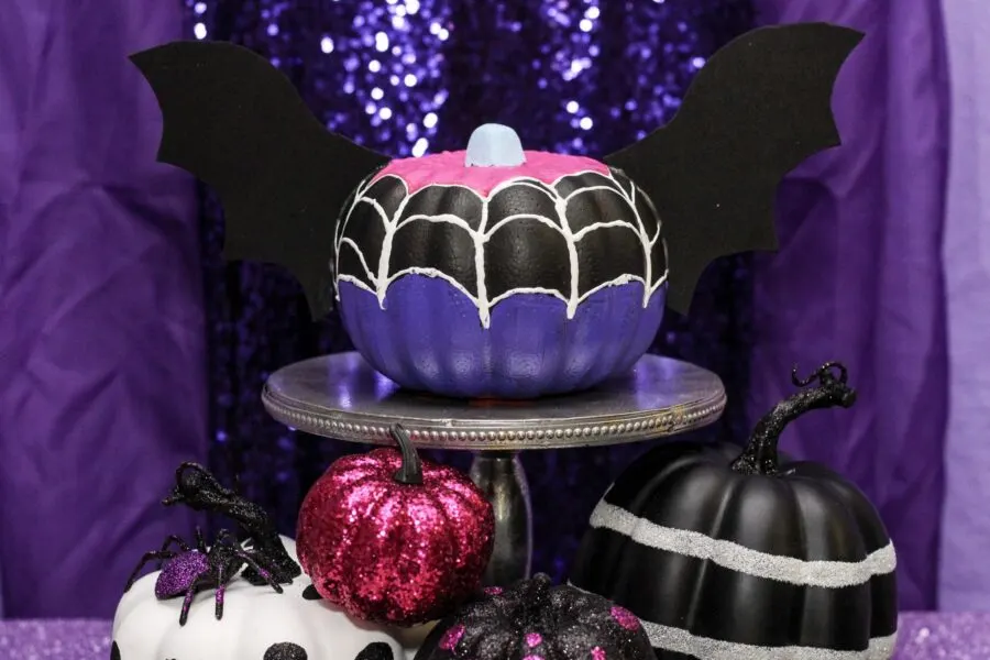 DIY Vampirina Pumpkin for Halloween