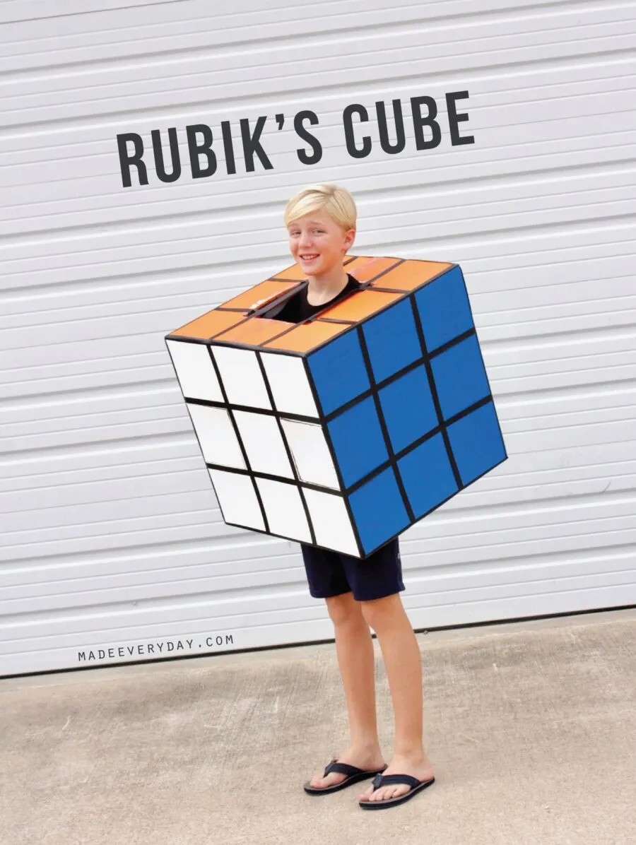 Rubiks Cube Costume