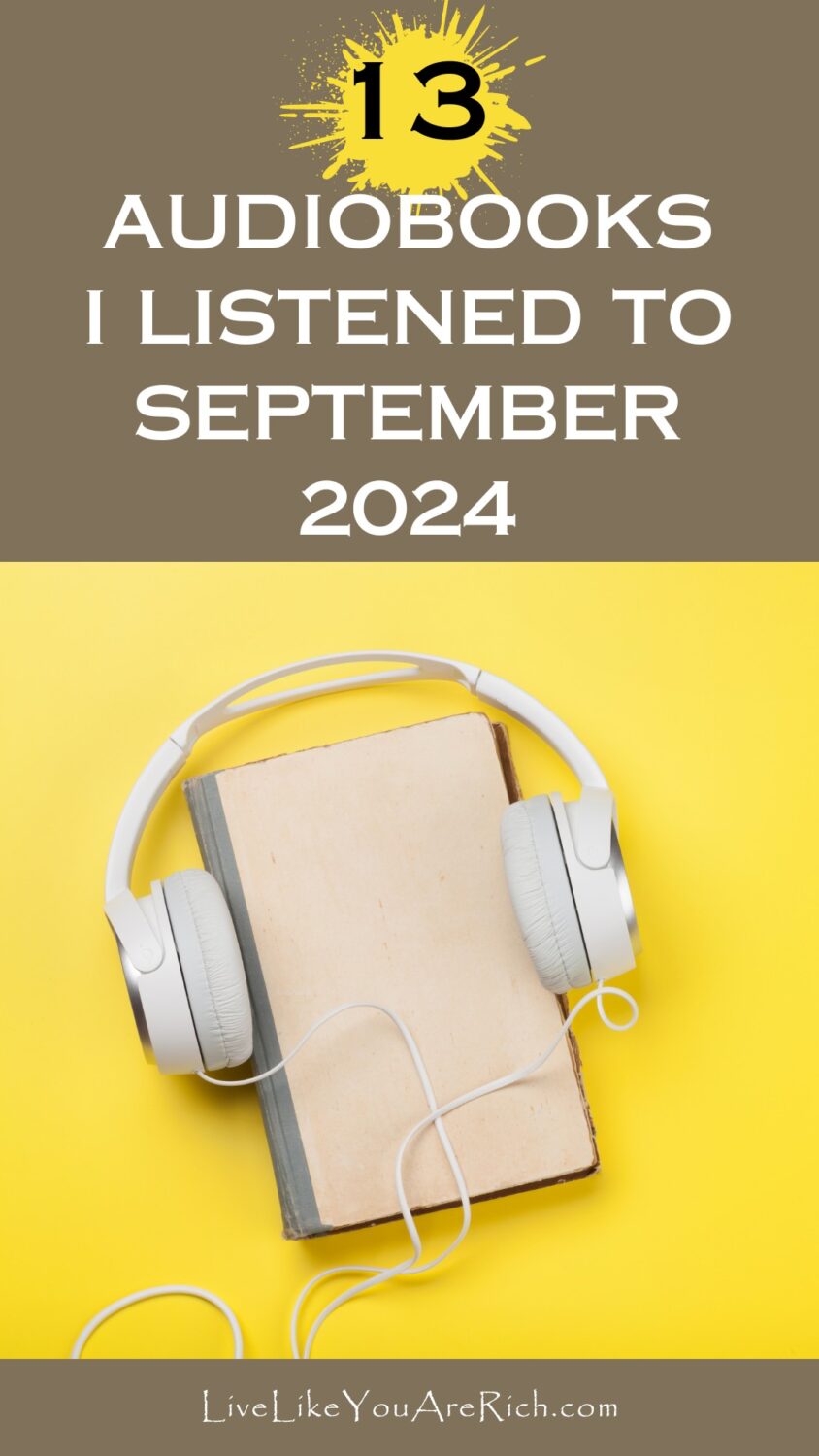 13 Audiobooks I Listened to September 2024