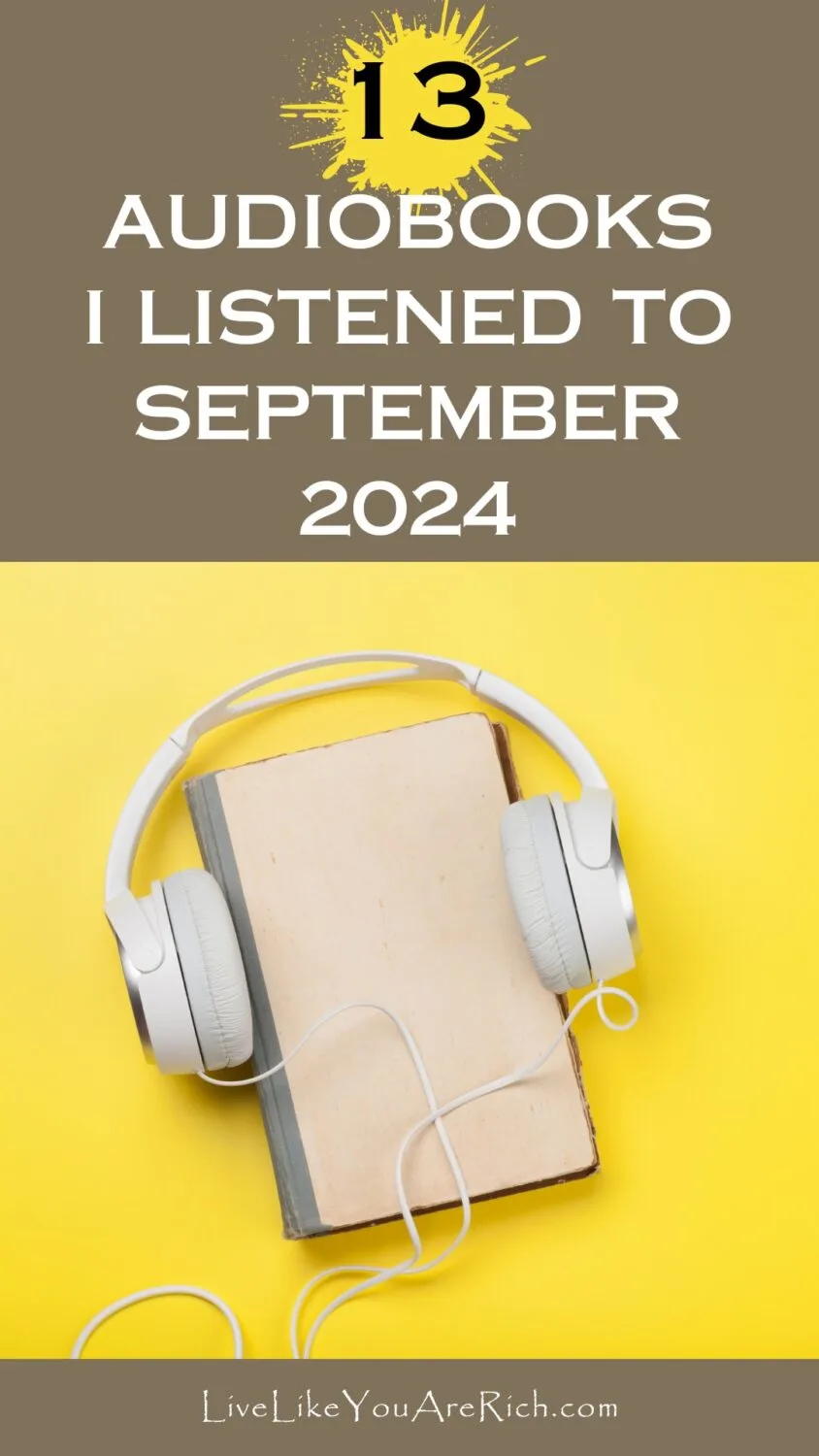 13 Audiobooks I Listened to September 2024