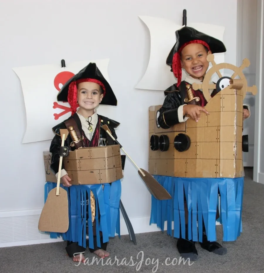 Easy Kids Pirate Costume