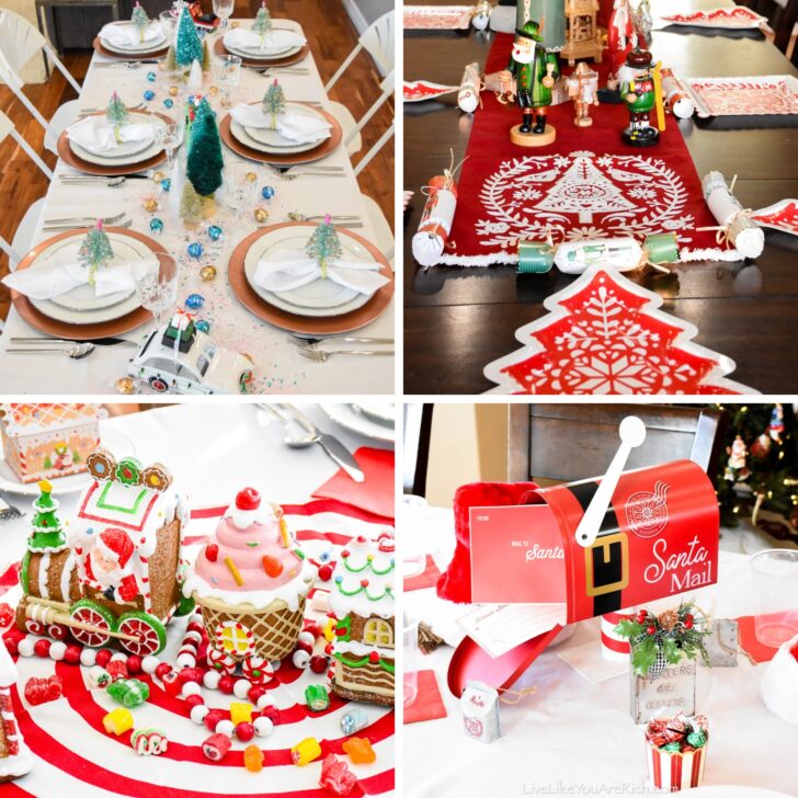 15+ Classy Christmas Tablescape Ideas