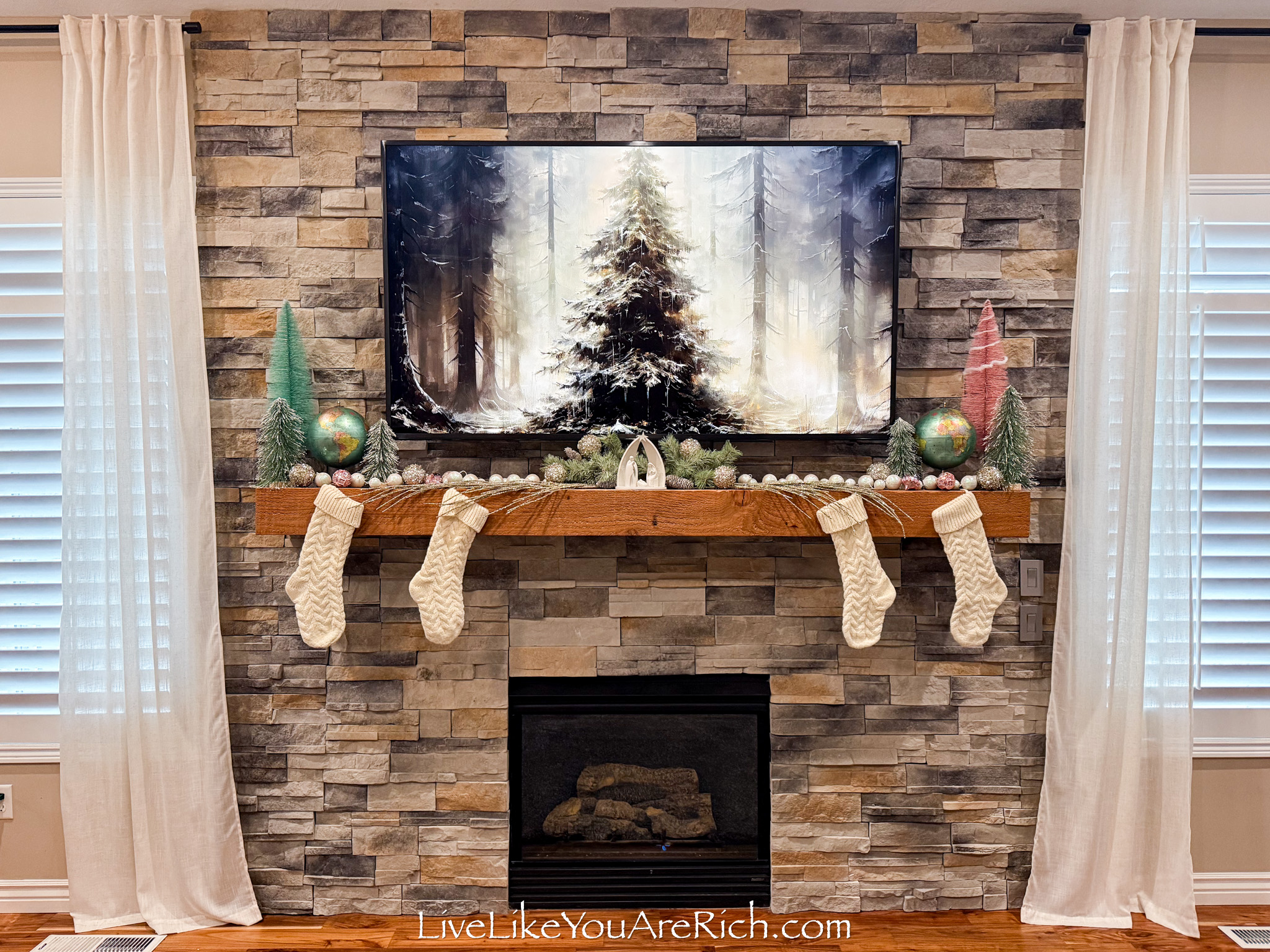 2024 Christmas Home Tour - Live Like You Are Rich