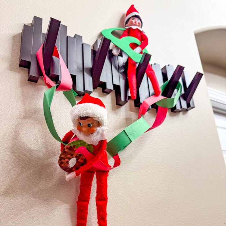 Elf on the Shelf: Paper Chain