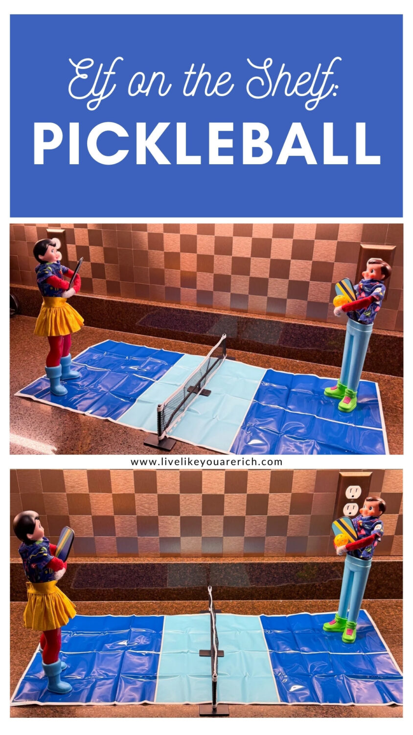 Elf on the Shelf: Pickleball