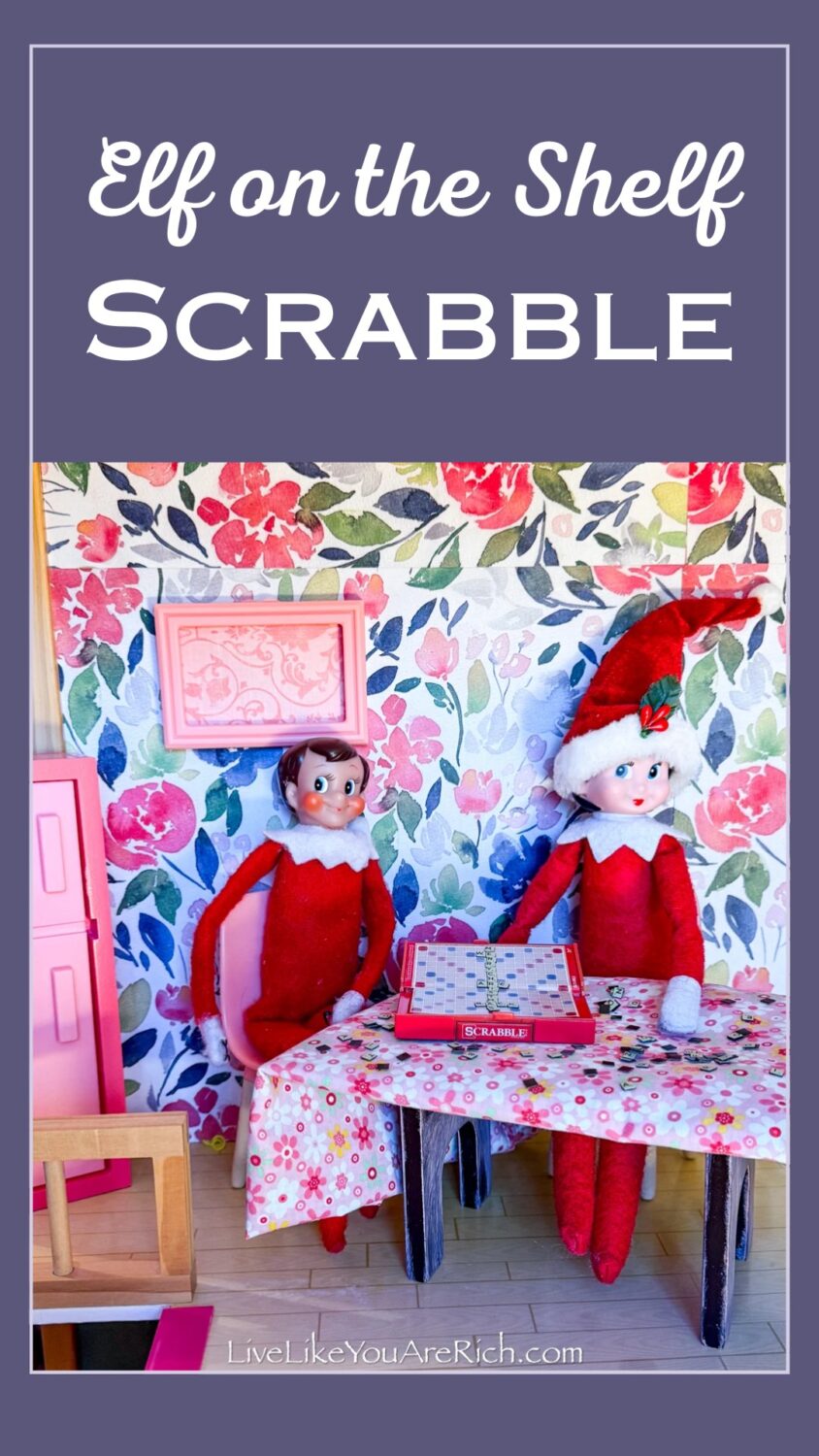 Elf on the Shelf: Scrabble