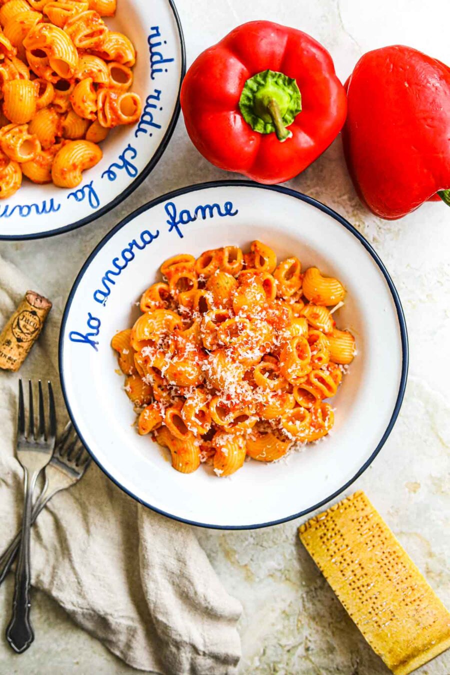 Red Pepper Pesto Pasta