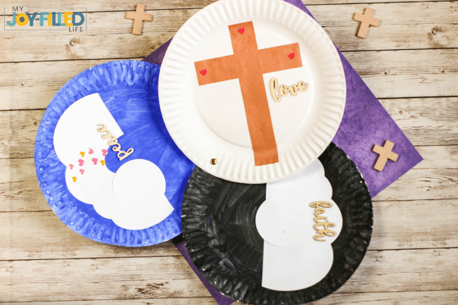 Resurrection Paper Plate Easter Craft