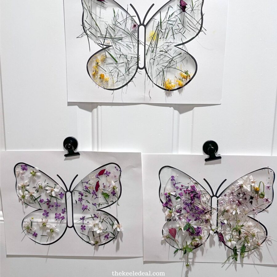 Nature Butterfly Craft for Kids