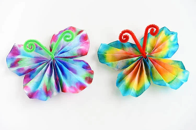Coffee Filter Butterflies