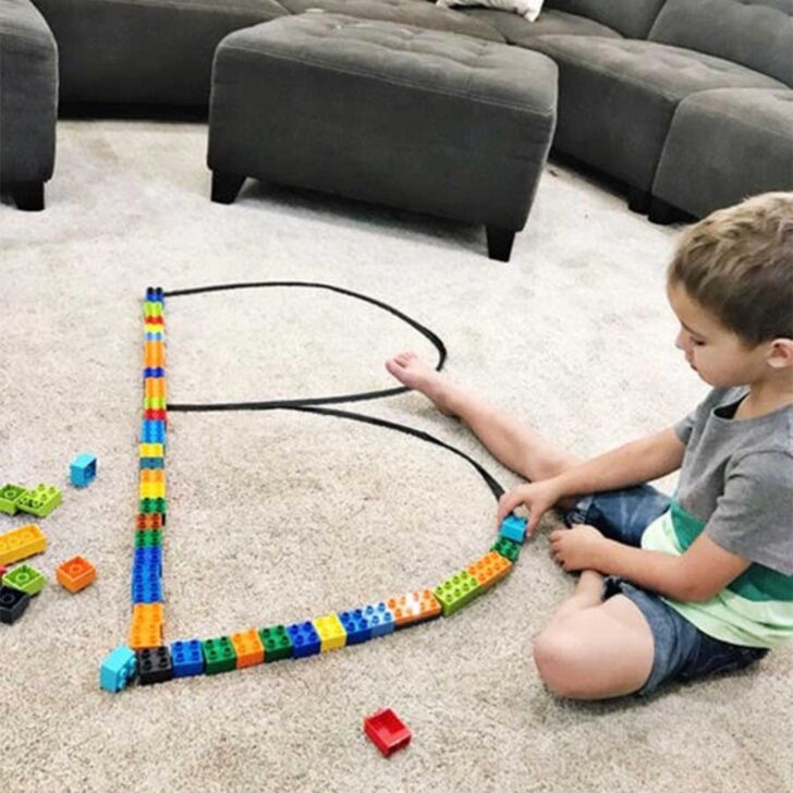Inexpensive and Easy Activities for Toddlers—Series. Post 1: Tape