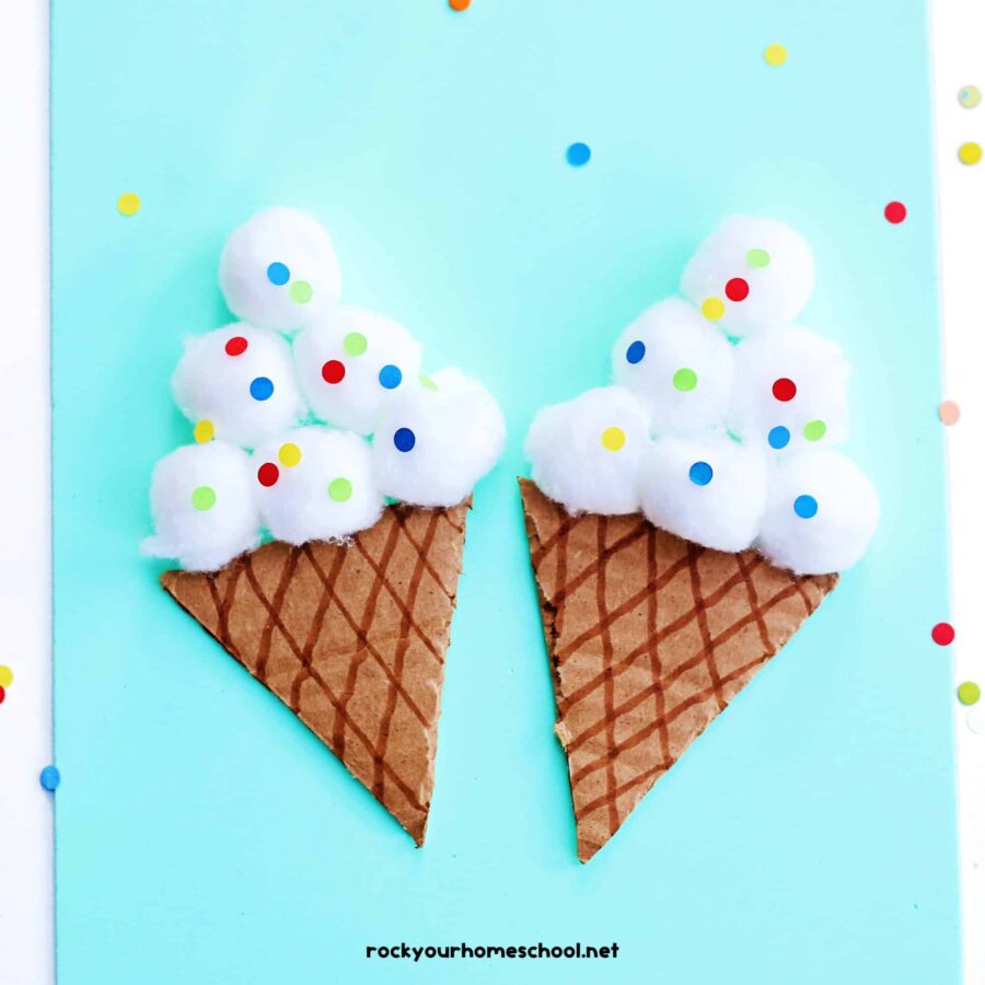 Ice Cream Cone Craft