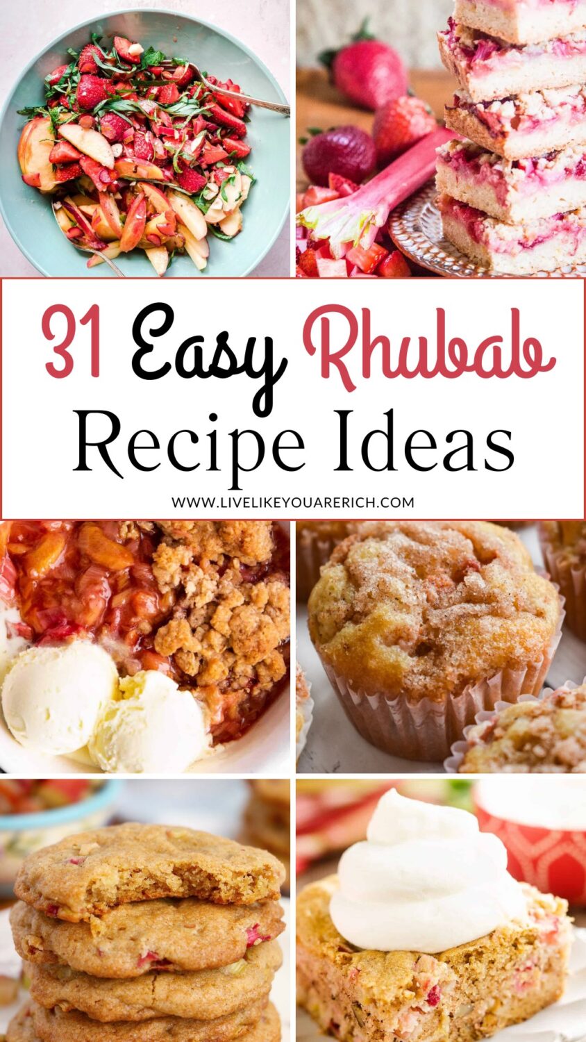 31 Easy Rhubab Recipe Ideas