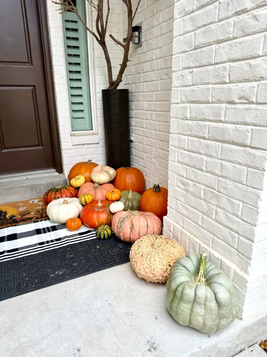 Halloween Pumpkin Porch