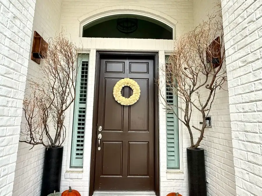 Halloween Pumpkin Porch