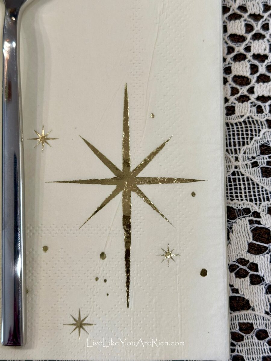 Christmas Nativity Tablescape