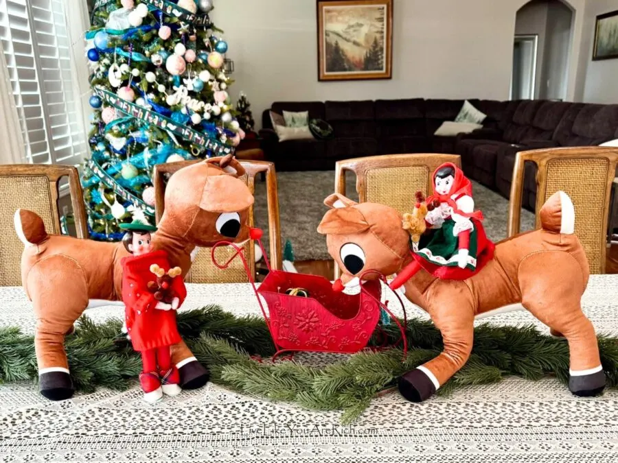 Elf on the Shelf Rudolph the Red Nosed Reindeer