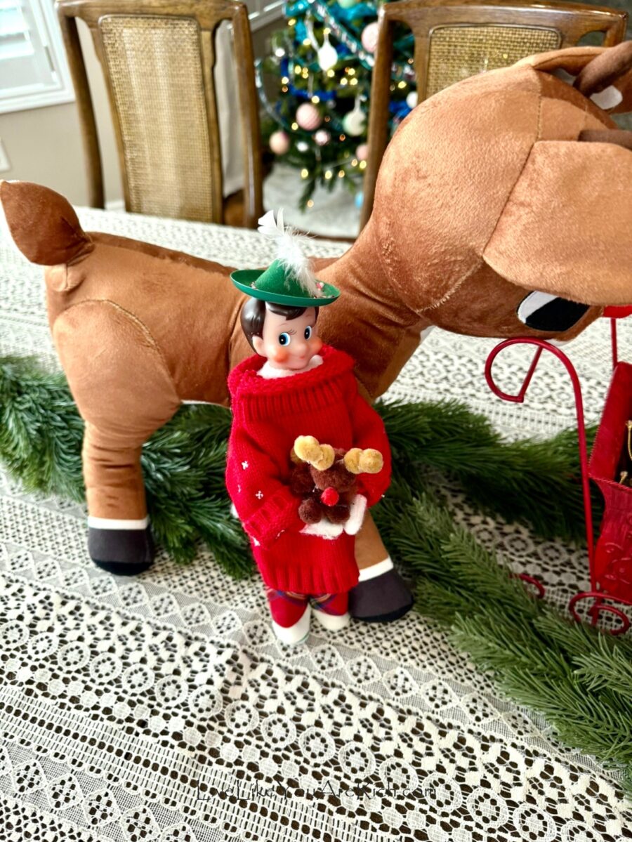 Elf on the Shelf Rudolph the Red Nosed Reindeer