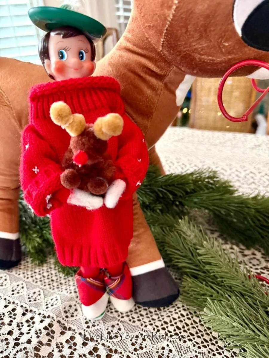 Elf on the Shelf Rudolph the Red Nosed Reindeer