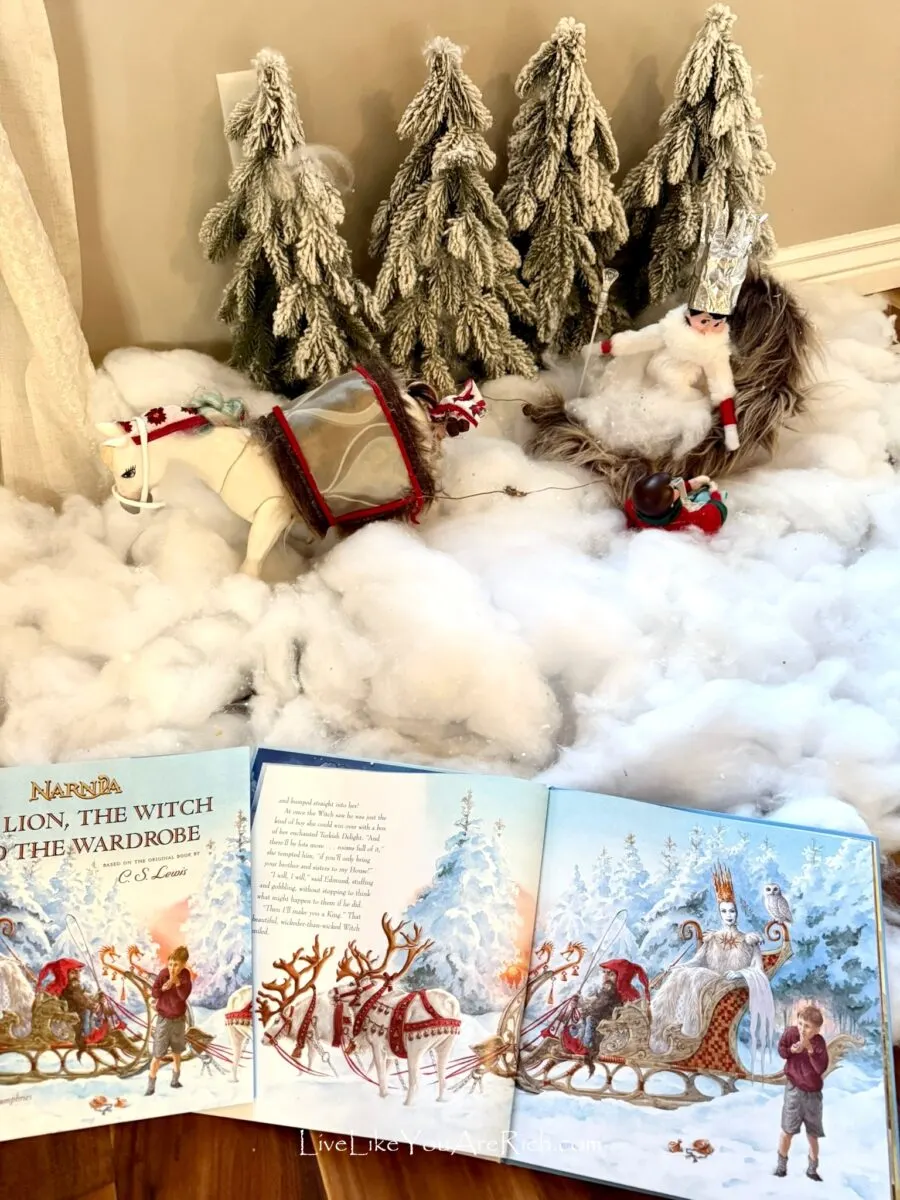 Elf on the Shelf: The Lion, the Witch, and the Wardrobe