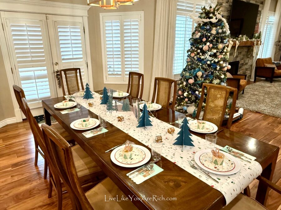 Oh What Fun Ski Chalet Tablescape