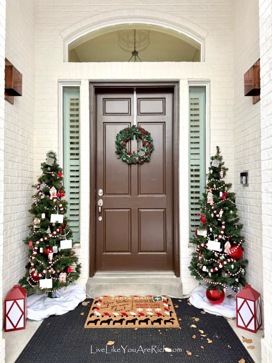 Santa Mail Front Door Decor