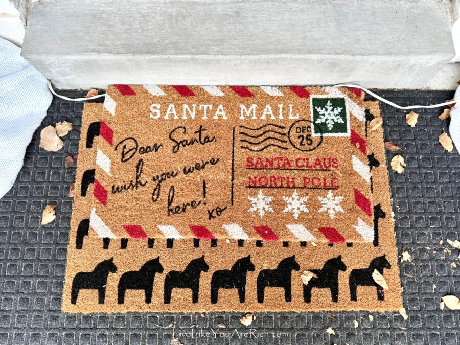 Santa Mail Front Door Decor