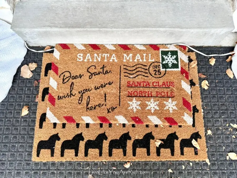 Santa Mail Front Door Decor