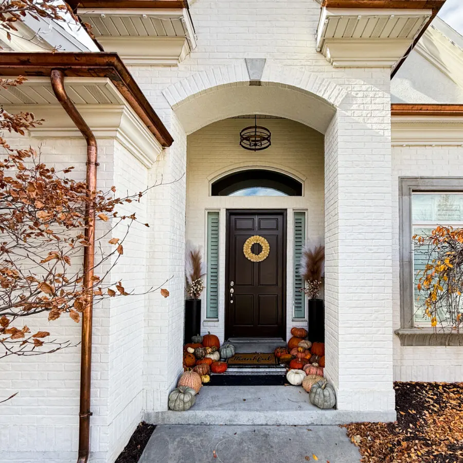 Thanksgiving Front Porch Decor