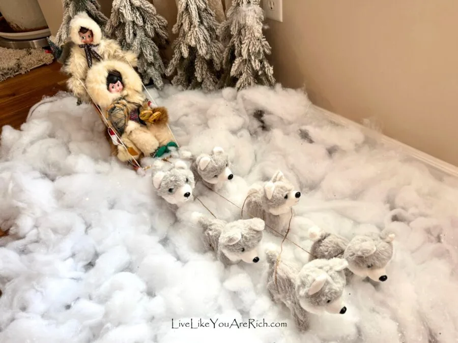 Elf on the Shelf: Dog Mushing