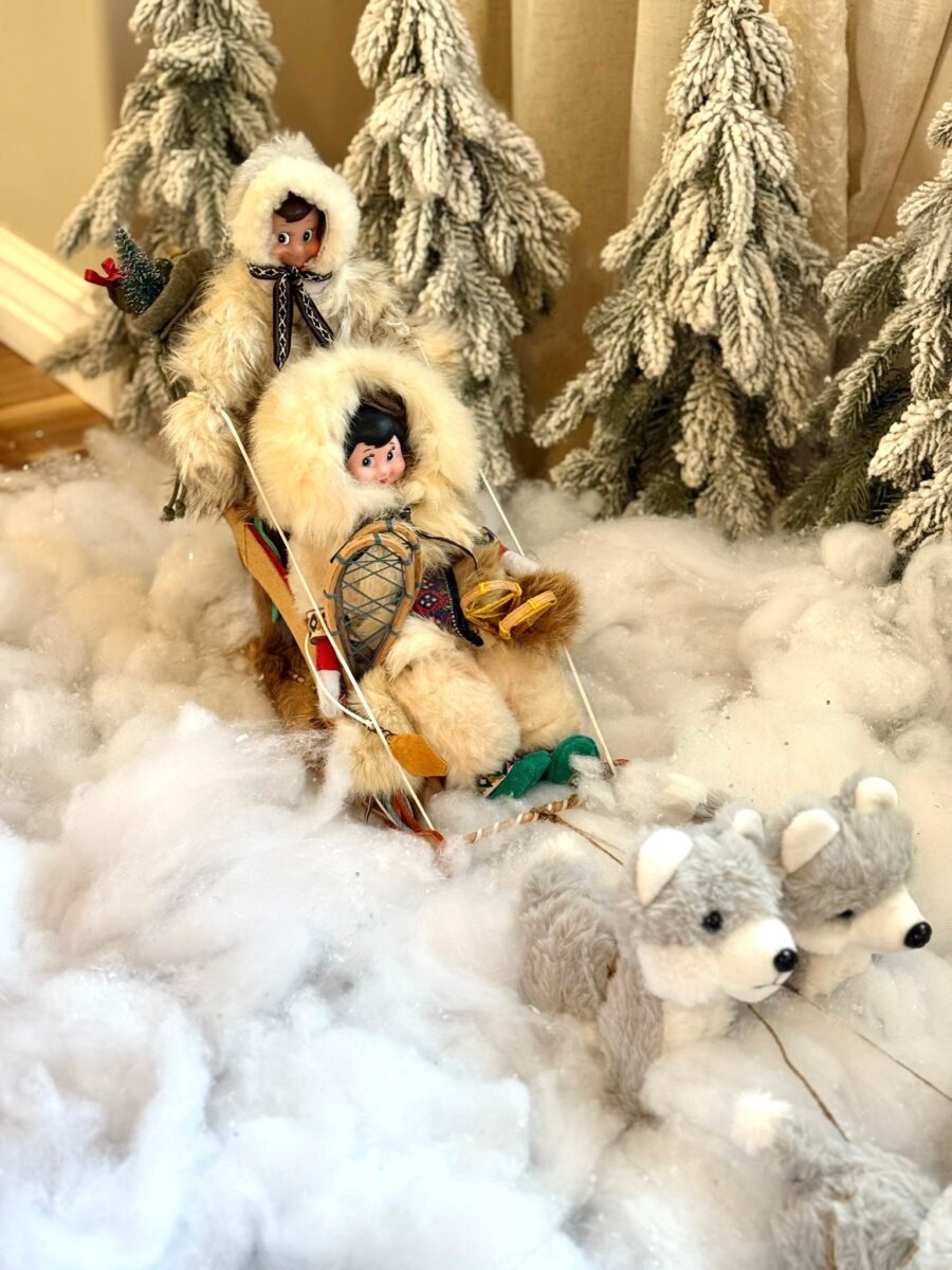 Elf on the Shelf: Dog Mushing