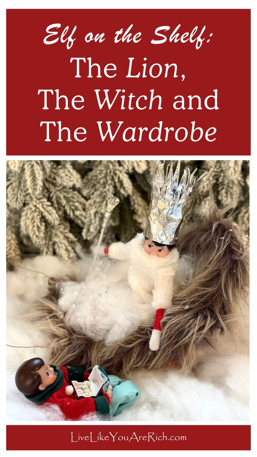 Elf on the Shelf: The Lion, the Witch, and the Wardrobe