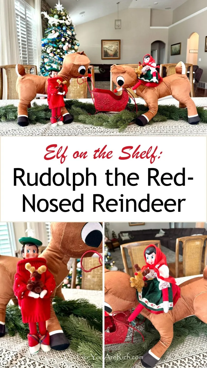 Elf on the Shelf Rudolph the Red Nosed Reindeer