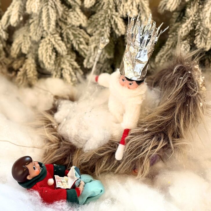 Elf on the Shelf: The Lion, the Witch, and the Wardrobe