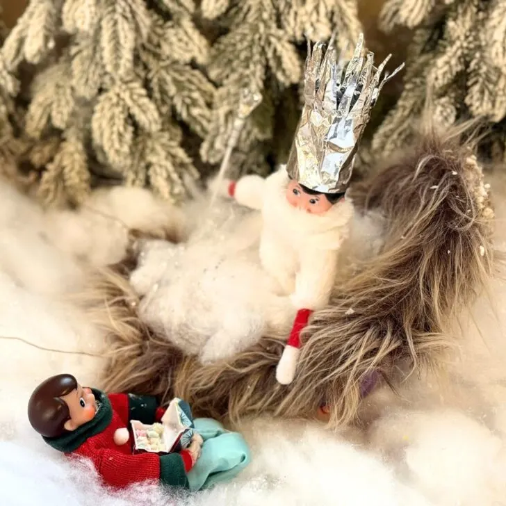 Elf on the Shelf: The Lion, the Witch, and the Wardrobe