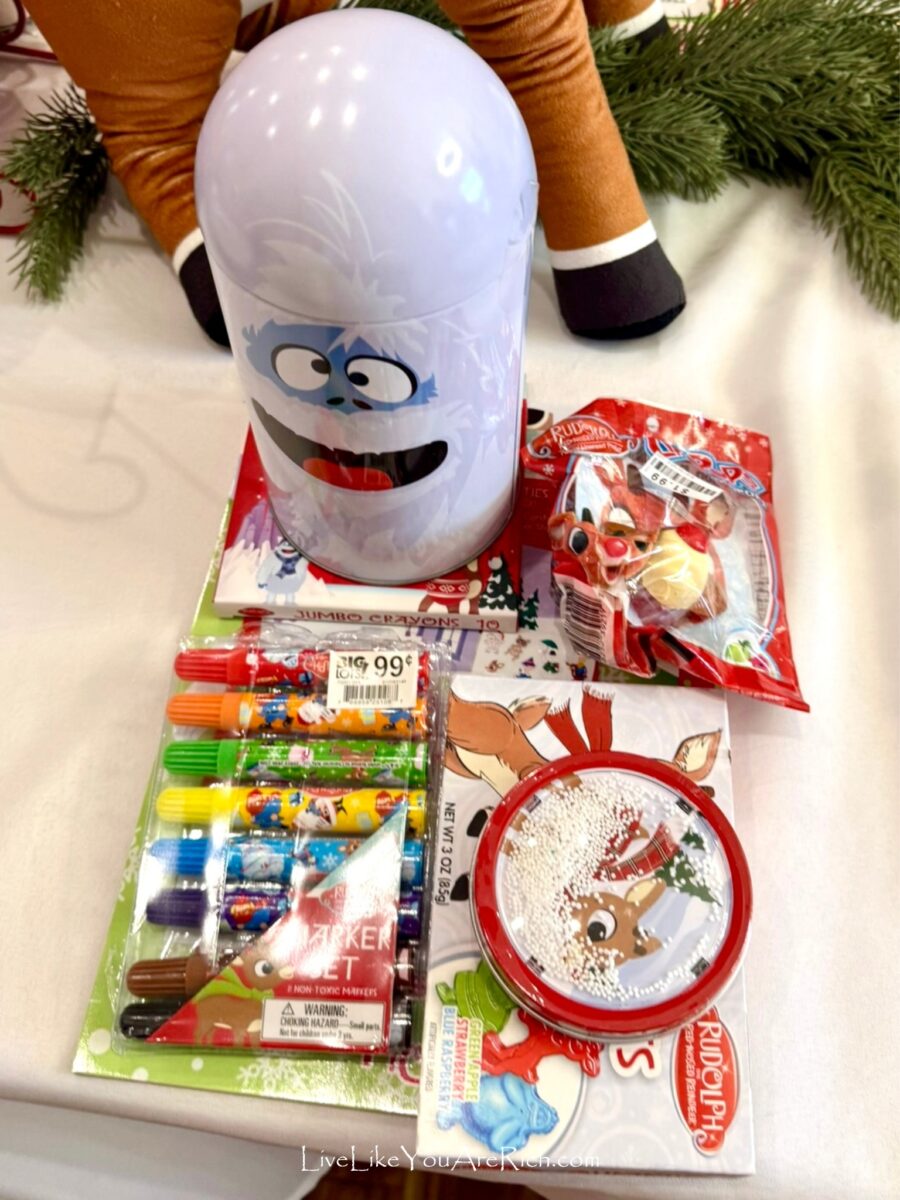 Rudolph Tablescape for Kids