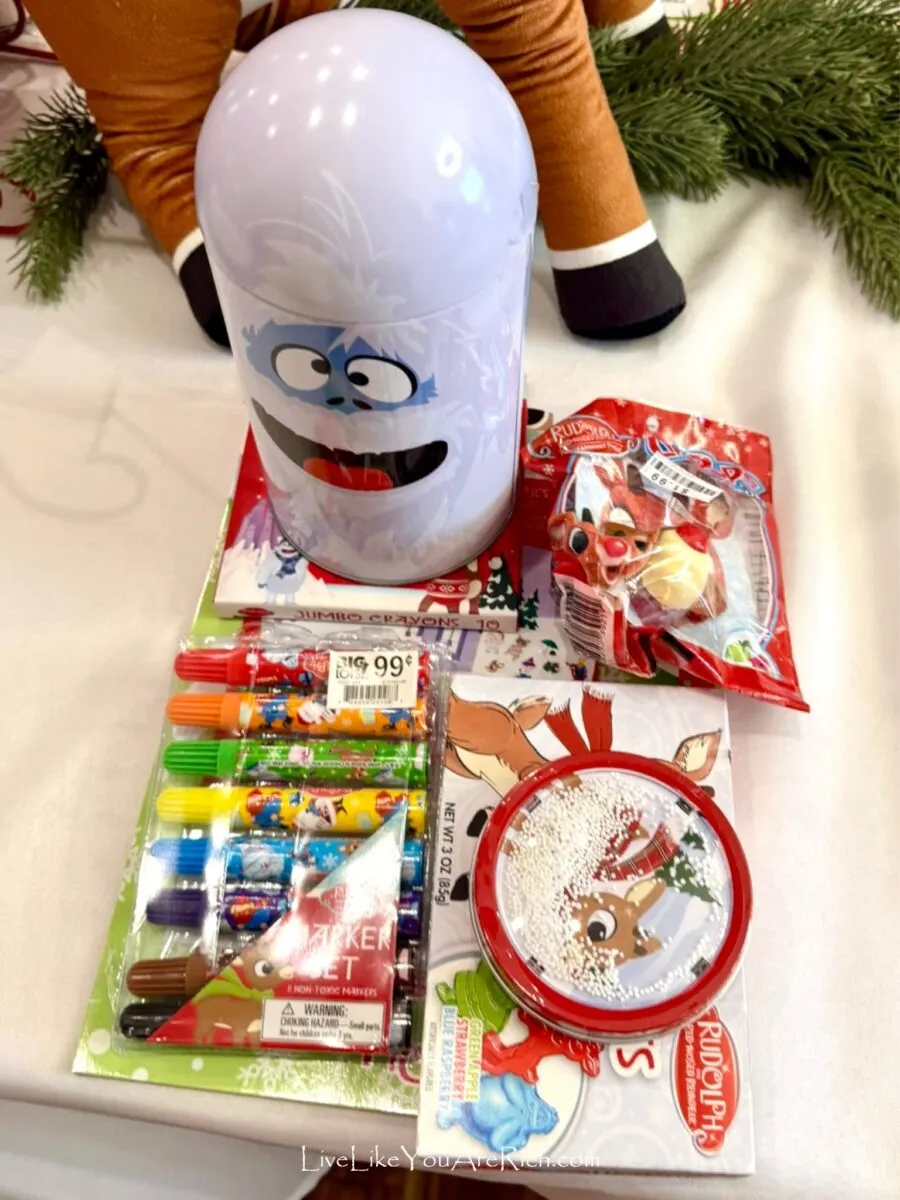 Rudolph Tablescape for Kids