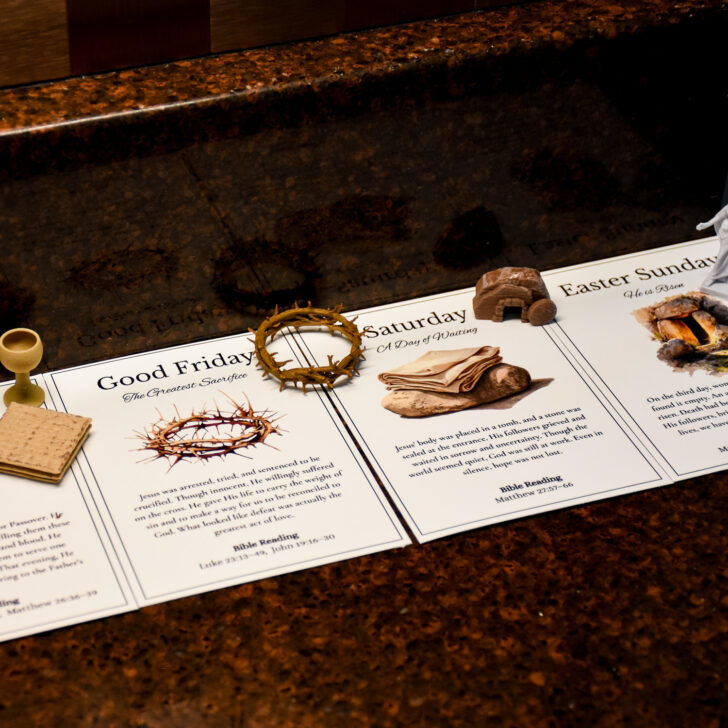 3D Printed Easter Advent Holy Week