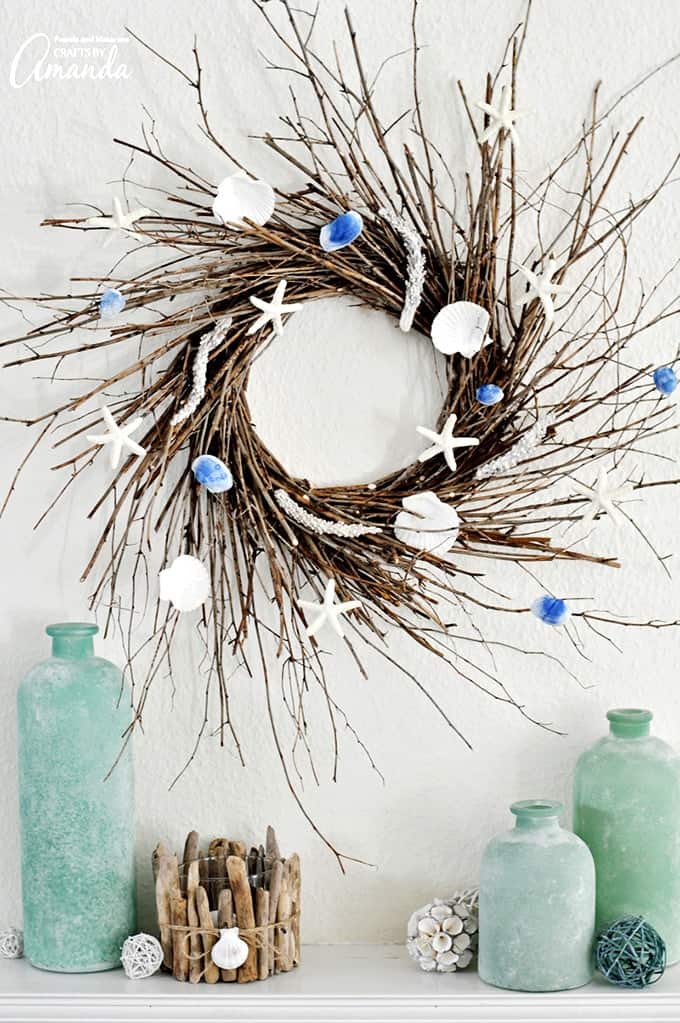 Twig Coastal Wreath