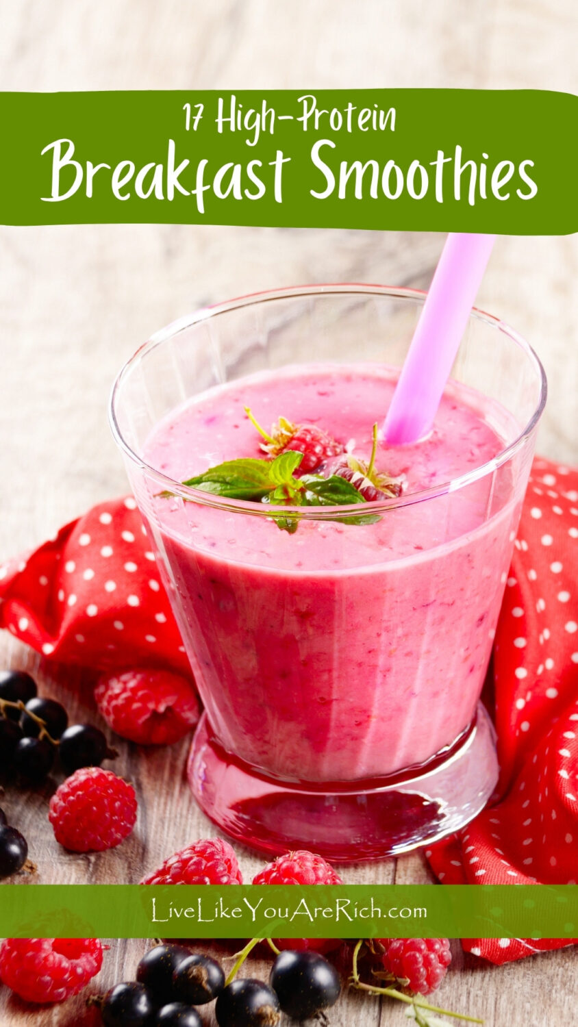 17 High-Protein Breakfast Smoothie