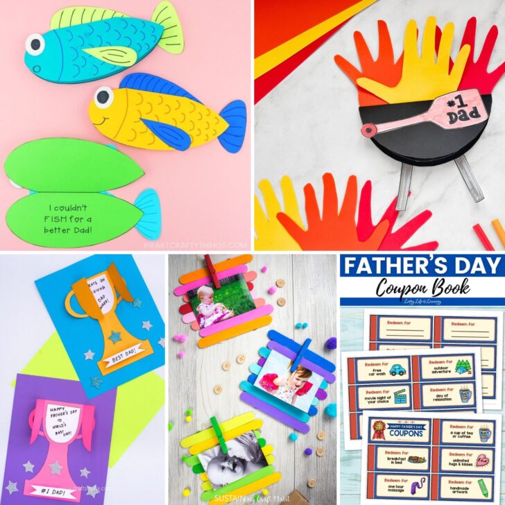 15 Father&rsquo;s Day Craft Ideas for Kids That Dad Will Love