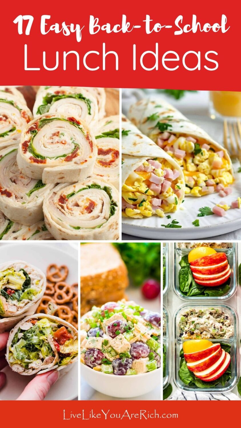 17 Easy Back-to-School Lunch Ideas Kids Will Love