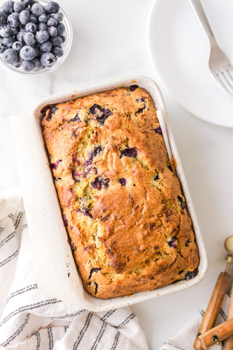 Blueberry Zucchini Bread