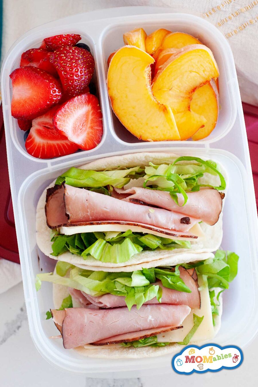 Ham & Cheese Lunchbox Tacos