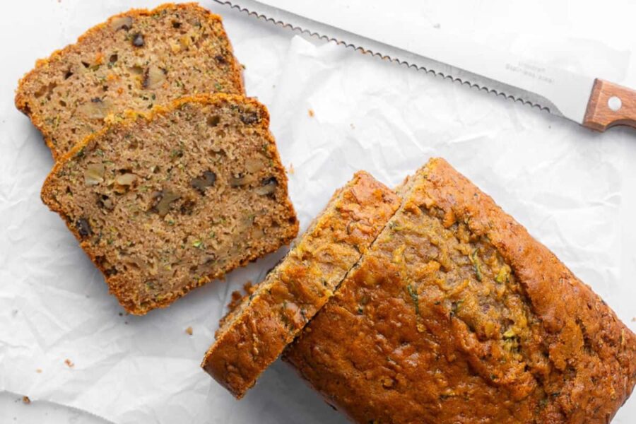 Greek Yogurt Zucchini Bread