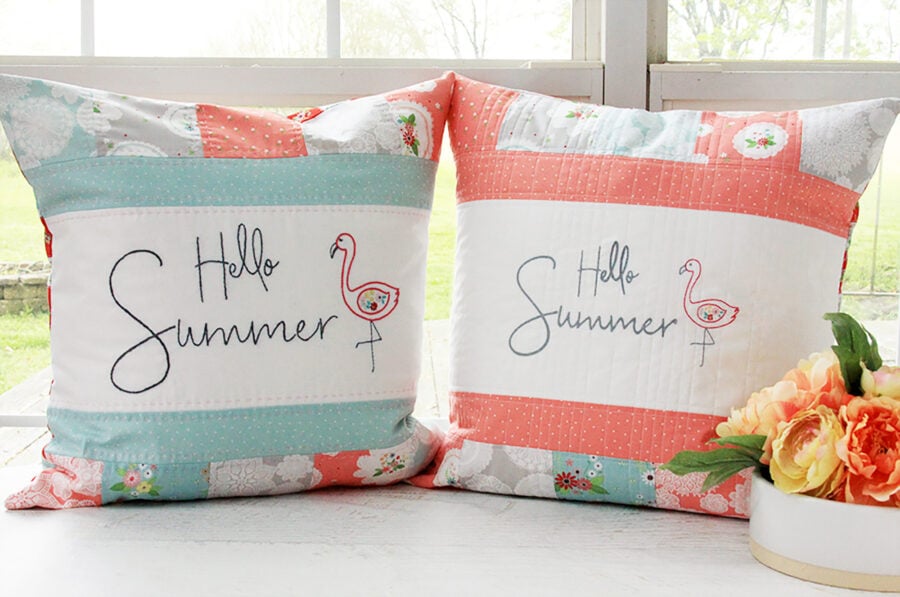 Embroidered Pillows